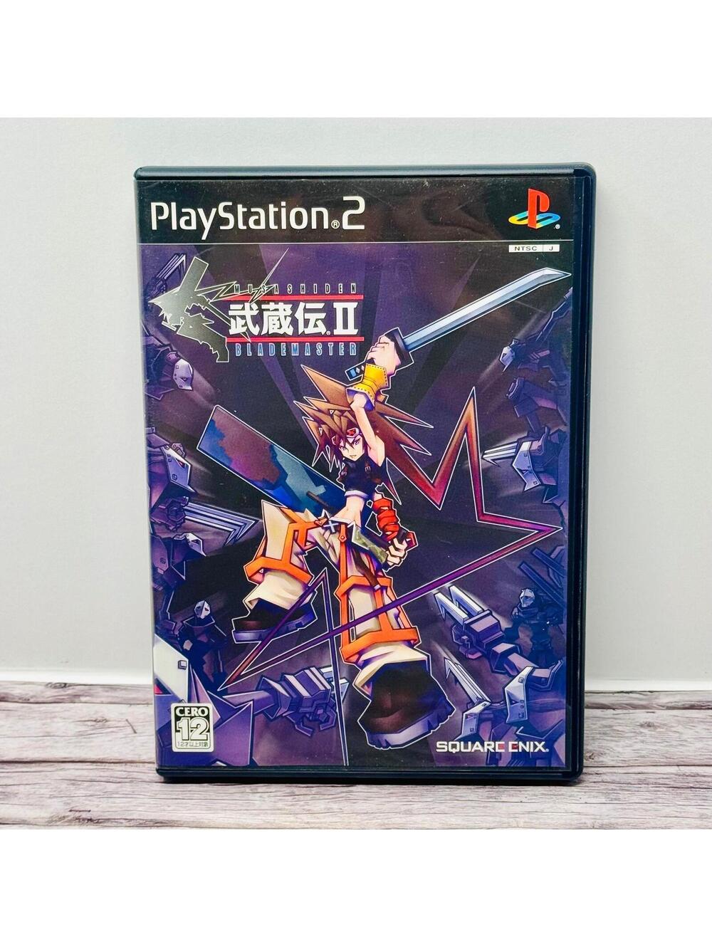 Musashiden II: Blademaster PlayStation 2 Game Japan Import US Seller